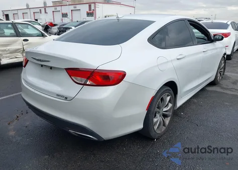 2015 Chrysler 200 S from USA, damaged, VIN 1C3CCCBG9FN585791